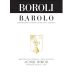 Boroli Barolo 2014 Front Label