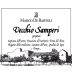 Marco De Bartoli Vecchio Samperi Ventennale Front Label