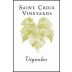 Saint Croix Vineyards Vignoles 2013 Front Label