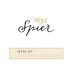 Spier Signature Merlot 2016 Front Label