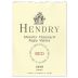 Hendry Red Wine 2018 Front Label