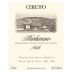 Ceretto Barbaresco Asili 2020 Front Label
