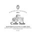 Tenute Barone di Valforte Montepuliciano d'Abruzzo Colle Sale 2015 Front Label
