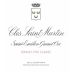Chateau Clos St. Martin 2019 Front Label