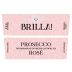 Casa Vinicola Botter Brilla Prosecco Rose 2023 Front Label