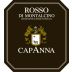 Capanna Rosso di Montalcino 2022 Front Label