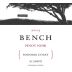 Bench Sonoma Coast Pinot Noir 2013 Front Label