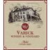 Varick Winery & Vineyard Merlot 2013 Front Label