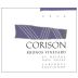 Corison Kronos Vineyard Cabernet Sauvignon 2016 Front Label