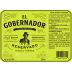 El Gobernador Pisco Chileno Reservado Front Label