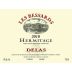 Delas Hermitage Les Bessards 2010 Front Label