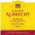 Lucien Albrecht Pinot Gris Cuvee Romanus 2018 Front Label