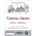 Chateau d'Arcins 2014 Front Label