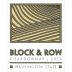 Block & Row Chardonnay 2019 Front Label