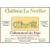 Chateau La Nerthe Chateauneuf-du-Pape 2012 Front Label