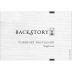 Backstory Cabernet Sauvignon 2020 Front Label