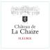 Chateau de la Chaize Fleurie 2019 Front Label