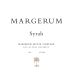 Margerum Estate Vineyard Syrah 2018 Front Label