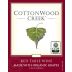 CottonWood Creek Red 2018 Front Label