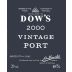 Dow's Vintage Port (375ML half-bottle) 2000 Front Label
