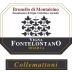 Collemattoni Brunello di Montalcino Vigna Fontelontano Riserva 2006 Front Label