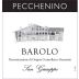 Pecchenino Barolo San Giuseppe 2021 Front Label