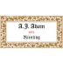A.J. Adam Riesling Trocken 2020 Front Label
