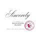 Neil Ellis Sincerely Sauvignon Blanc 2017 Front Label