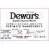 Dewar's 32 Year Double Double Aged Blended Scotch Whisky (375ML half-bottle) Front Label