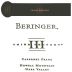 Beringer Howell Mountain Third Century Cabernet Franc 2001 Front Label