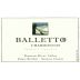 Balletto Winery Teresa's Unoaked Chardonnay 2017 Front Label