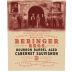 Beringer Bros. Bourbon Barrel Aged Cabernet Sauvignon 2021 Front Label