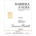 Giacosa Fratelli Barbera d'Alba Bussia 2023 Front Label