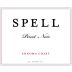 Spell Estate Pinot Noir 2013 Front Label