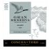 Concha y Toro Gran Reserva Malbec 2019 Front Label