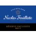 Nicolas Feuillatte Reserve Exclusive Brut (375ML half-bottle) Front Label