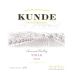 Kunde Syrah 2013 Front Label