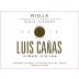Bodegas Luis Canas Vinas Viejas Rioja Alavesa Blanco 2019 Front Label