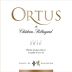 Chateau Belingard Ortus 2015 Front Label