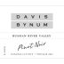 Davis Bynum Russian River Pinot Noir 2017 Front Label