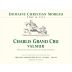 Christian Moreau Chablis Valmur Grand Cru 2022 Front Label