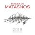 Bosque de Matasnos 2018 Front Label