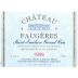 Chateau Faugeres 1998 Front Label