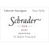 Schrader CCS Beckstoffer To Kalon Cabernet Sauvignon 2021 Front Label
