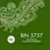 Bennett Valley Cellars Bin 5757 Chardonnay 2016 Front Label