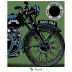 Mark Ryan Board Track Racer The Vincent Red 2018 Front Label