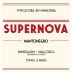 Ca'n Verdura Supernova Negre 2019 Front Label