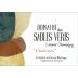 Domaine des Sables Verts Saumur-Champigny Chaintres 2021 Front Label