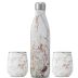 S'well Calacatta Gold Wine Bottle & Tumbler Set Gift Product Image