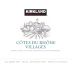Kirkland Signature Cotes du Rhone Villages 2016 Front Label